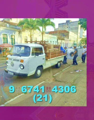 Frete rápido! Disponível para sua mudança já! Entre em contato!