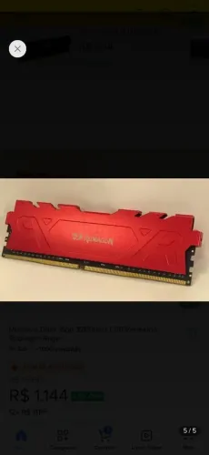 Memória RAM Redragon 16GB DDR4 3200MHz LEIA A DESCRIÇÃO