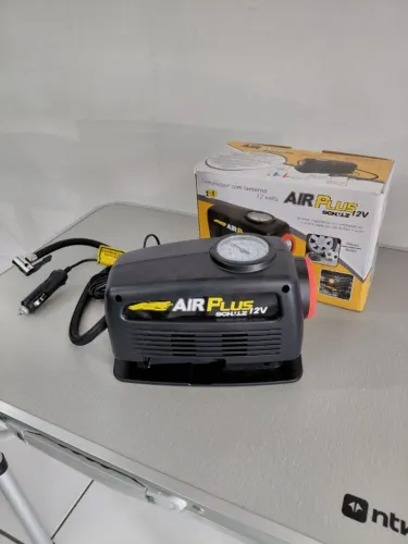 Mini Compressor de Ar 12V para encher Pneus