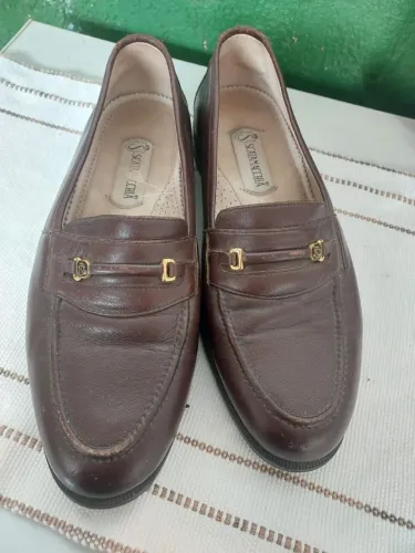 Sapato em couro scatamachia n.40