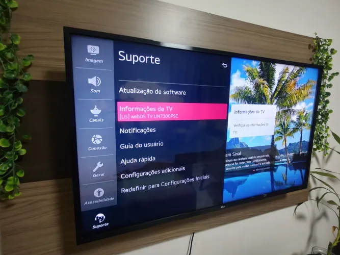 Smart TV LG 43" 4K UHD Wi-Fi