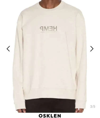 Moleton Osklen Tam M - oversized