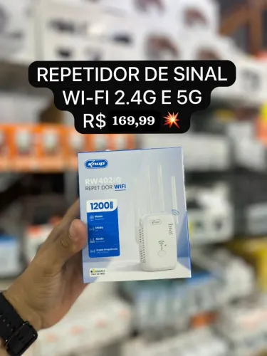 Repetidor wifi 5g knup - entrega em slz e região 