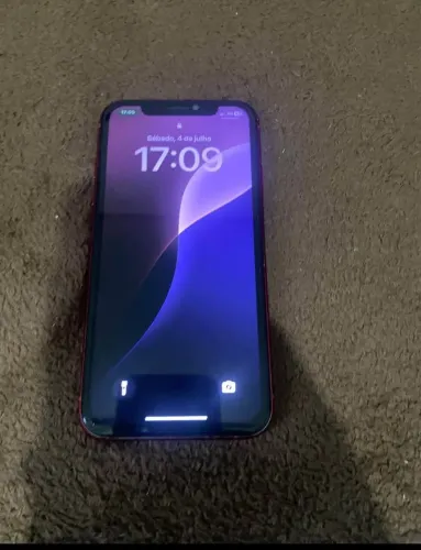 iPhone XR vermelho 128 usado em boas condições