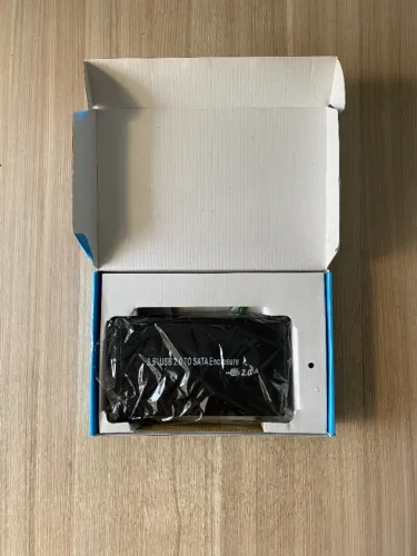 Case IDE 3,5 pol. para disco rígido, USB 2.0, em alumínio Case para HD IDE 3,5 pol. ? USB 