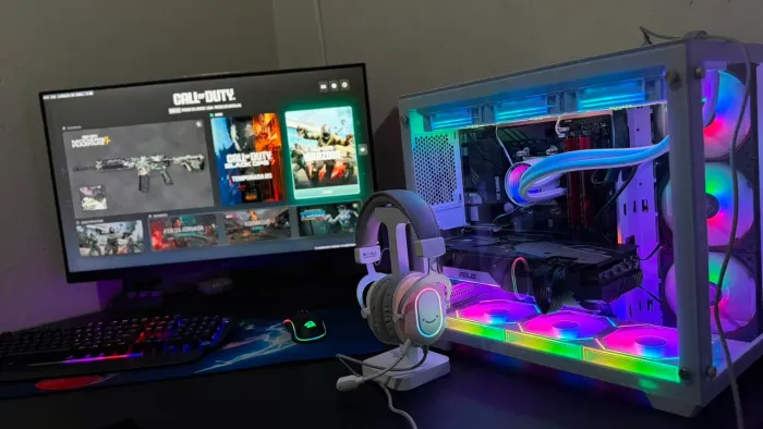 PC GAMER RYZEN 5 5600X + RX 6700 XT + MONITOR 165HZ