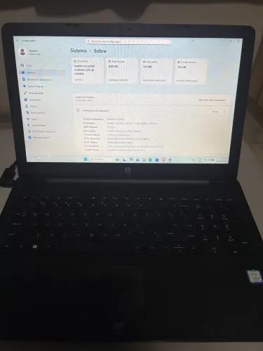 Notebook HP 15-bs1xx