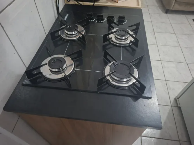 cooktop 4 bocas ultra com balcao