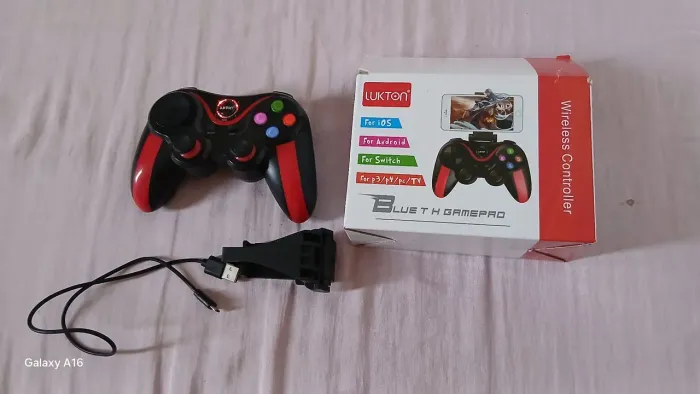 Controle Gamer Bluetooth Compativel Joystick Para Celular