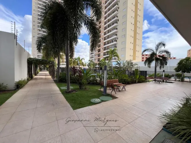 Apartamento à Venda no Edifício Residencial Alvorada Próximo ao Pantanal Shopping | 3 Quar