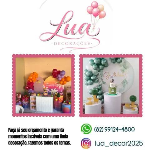 Fazemos Decoração de Todos os Temas 
