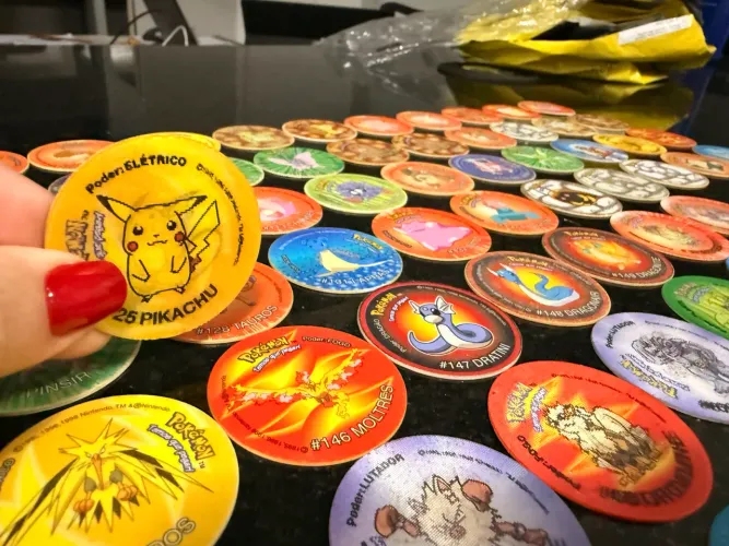 Tazos Pokémon COMPLETA - Evolutazos Elma Chips Original