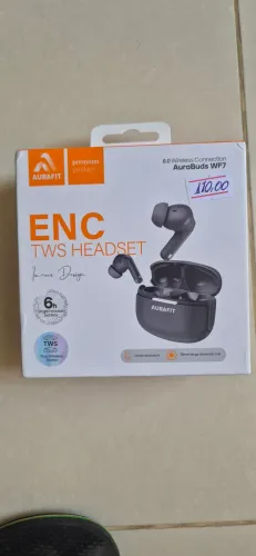 Fone Bluetooth Aurafit (Aurabuds wf7) Novo