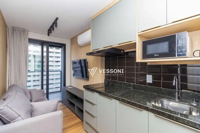 Studio com 1 dormitório à venda, por R$ 517.900 - Rebouças - Curitiba/PR