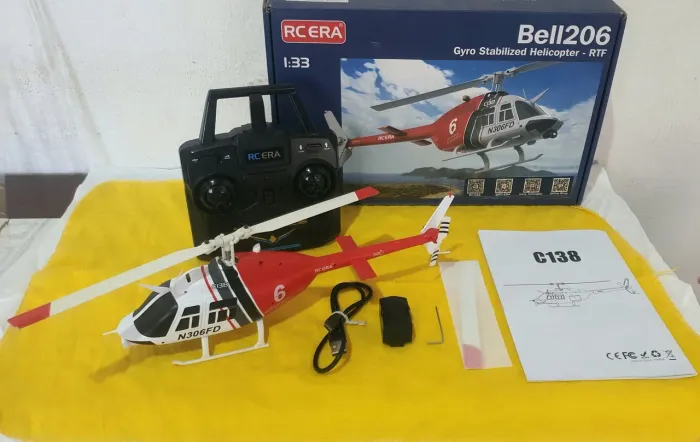 HELICÓPTERO DE CONTROLE REMOTO.