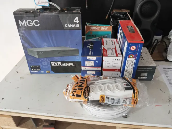 Aparelho para monitorar sua casa completo