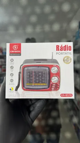 Rádio FM AM com Bluetooth
