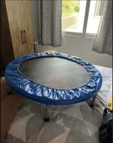 Mini cama elástica / trampolim para exercícios (Jump) ?
