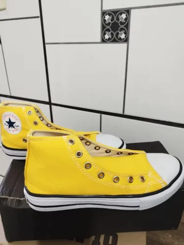Tênis All Star Converse Amarelo 