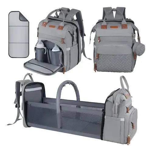 Mochila de fraldas para bebês Shengmeister