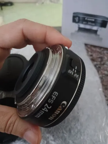 Lente canon EFS 24mm 850,00