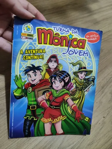 Segunda edição do Gibi revistinha Turma da Mônica