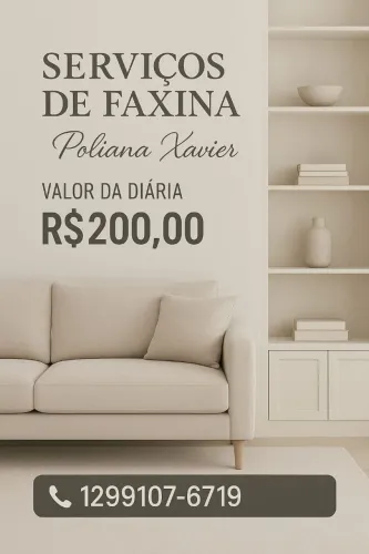 Faxina dia 09/07