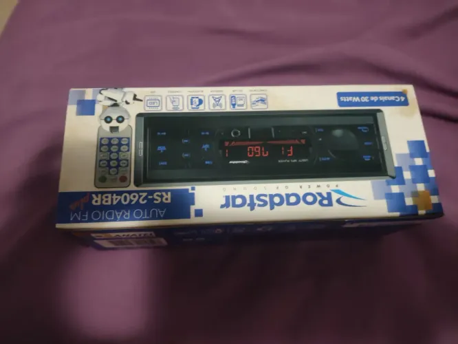 Toca Usb bluetooth Roadstar novo zero