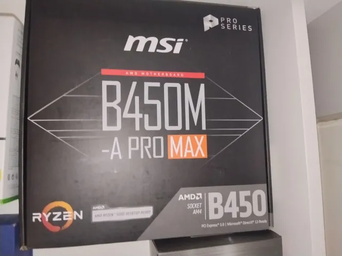 Placa mãe B450M -A PRO MAX