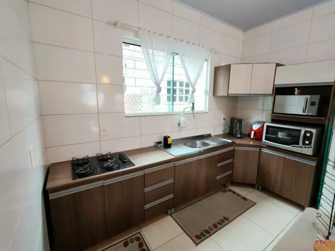 Cozinha Modulada em L Canto (Móveis/Armários) - Muito Bem Conservada!