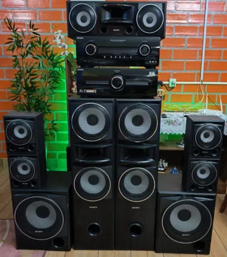 Home theater Sony Muteki 7.2 Canais 4000 Watts PMPO