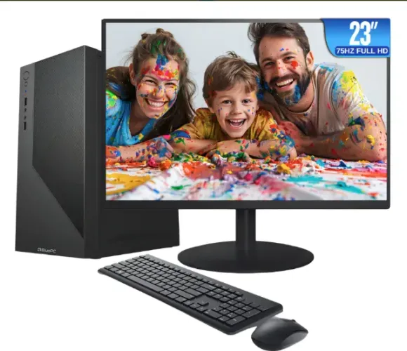 Computador Completo Office, Intel Core i5 3.60Ghz, 16Gb Ram, 256Gb Ssd, Monitor 23"