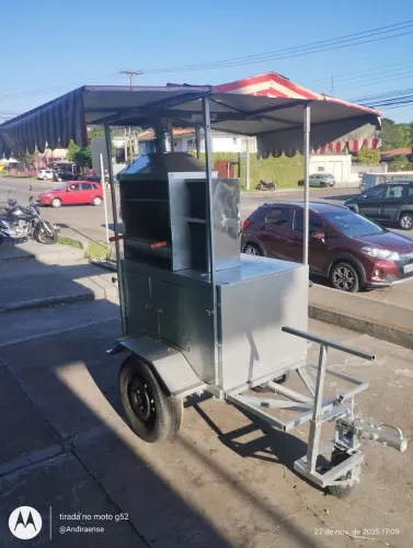 Carrinho de espetinho