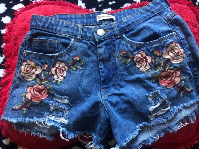 Short jeans florido