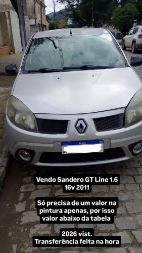 Renault Sandero GT Line Hi-flex 1.6 16V 4P 2011