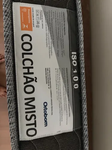 Colchão Ortobom Misto D33 Solteiro