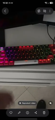 Kit Gamer Redragon(monitor, teclado e mouse)