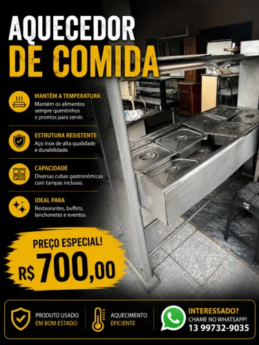 Aquecedor de comida