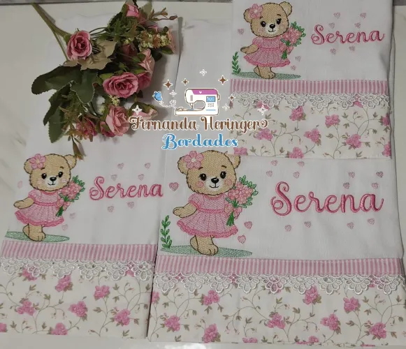 Enxoval de Bebê Bordado