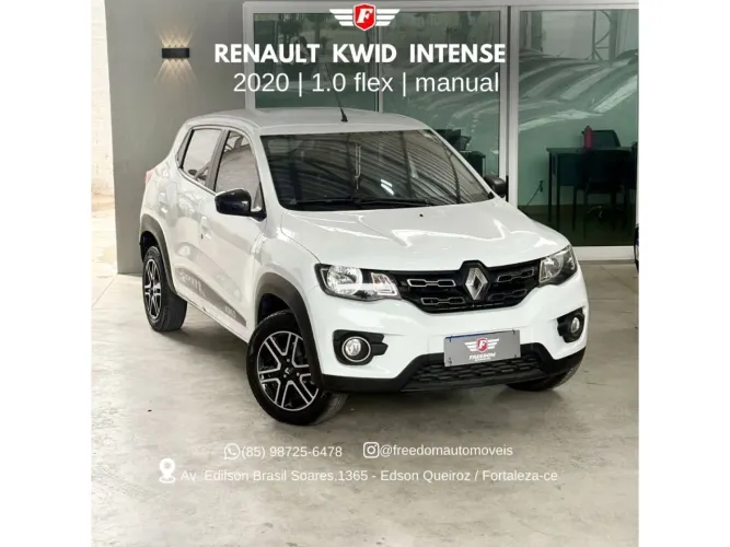 Renault Kwid Intense 1.0 Flex 12V 5P Mec. 2020