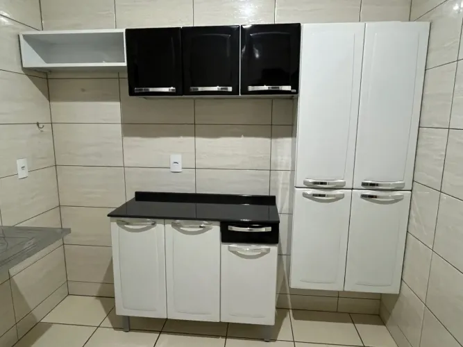 Jogo de cozinha de aço R$400,00