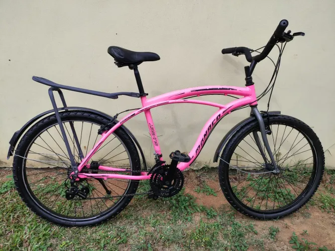 Bicicleta Caicara Beach Monaco toda em aluminio aro 26.