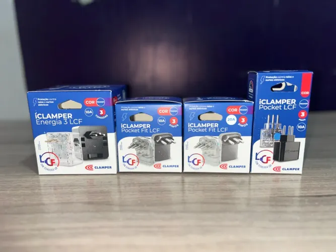 iCLAMPER DPS - PROTETORES CONTRA SURTOS E PICOS DE TENSÃO