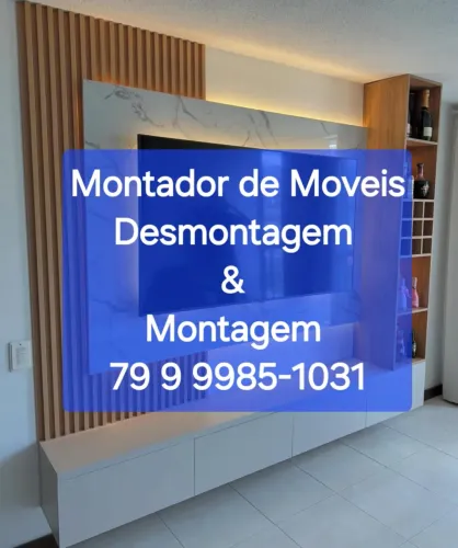 Montador de Moveis ,Montador e instalação de suporte de TV.
