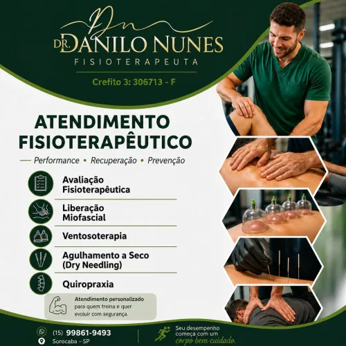 Atendimento em Domicílio Fisioterapia 