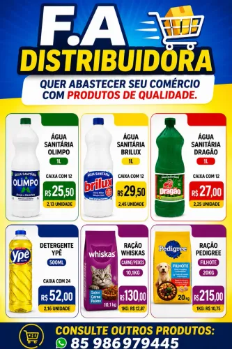 Produtos de limpeza