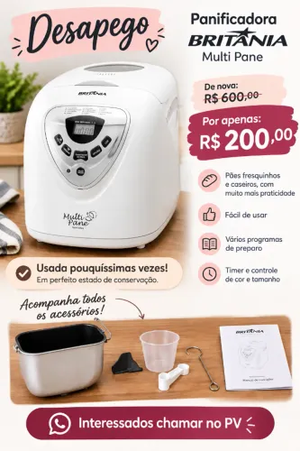 Panificadora/máquina para fazer pão