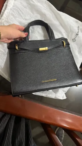 Bolsa Original de Couro Carmen Steffens 