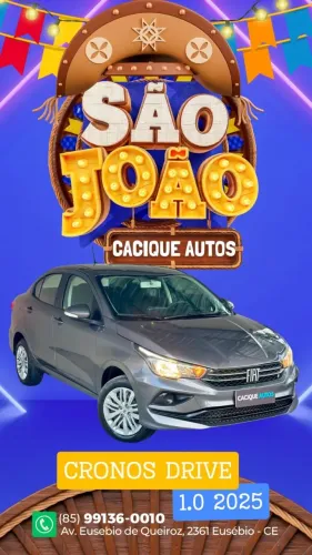 Fiat Cronos Drive 1.0 6V 2025