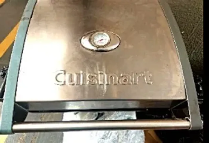 Churrasqueira Gril e Chapa Cuisinart a Gás- 12x $104 no cartão de crédito